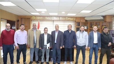 الدقهلية تستقبل لجنة الجهاز التنظيمي لمياه الشرب والصرف الصحي 