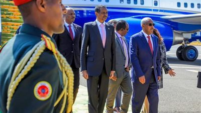 شاهد لحظة وصول حميدتي إلى إثيوبيا في ثاني زيارته