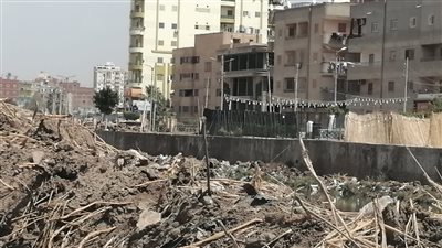 المخلفات تحاصر فرع النيل بمدينتي المنصورة ودكرنس  