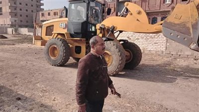  إزالة 10 حالات بناء مخالف وتعدي علي الارضي الزراعية بقنا