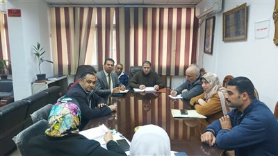 مراجعة وتدقيق البيانات الخاصة بأراضي الإصلاح الزراعي في البحيرة