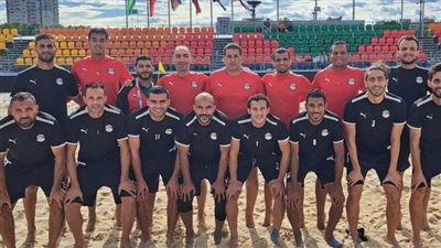 معسكر مغلق لمنتخب الشاطئية استعدادًا لكأس العالم 