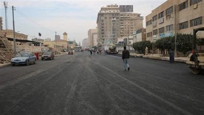 محافظ كفر الشيخ يتابع رصف عدد من الشوارع