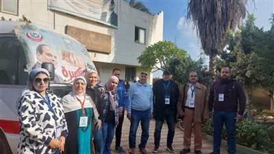 الكشف على 1145 مواطن خلال القافلة الطبية بمنشأة بنها 