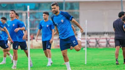 تدريبات تأهيلية لرباعي الزمالك