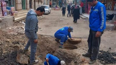 جهود صرف الشرقية لتحسين جودة الشبكات المقدمة للمواطنين في بلبيس 