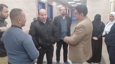 الجزار يجرى زيارة لمستشفى القناطر الخيرية العام 
