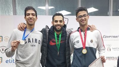  حصاد ابطال الصيد فى بطولة كأس مصر للسلاح