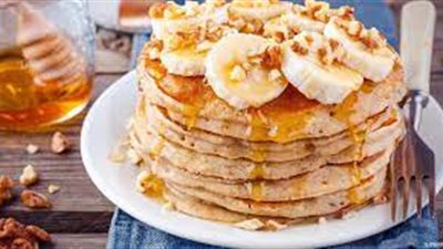 فطار صحي| حضري بان كيك بالشوفان والكريمة