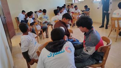 استمرار برنامج البرلمانات للمبادرات المجتمعية بمركز شباب وادي الطور