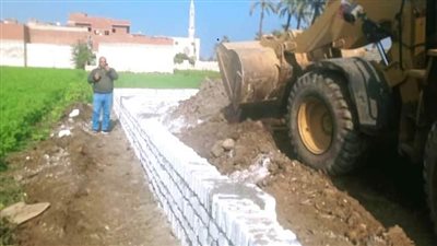 رفع 140 طن قمامة وإزالة إشغالات الطرق ببني سويف 