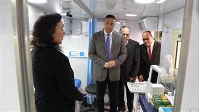 محافظ الدقهلية يدشن القافلة الطبية المتنقلة للأسر الأولي بالرعاية 