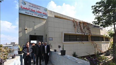 وزير الإسكان يتفقد محطة تنقية مياه الشرب بالجيزة
