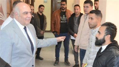 سكرتير البحيرة يتابع اختبارات المتقدمين لمسابقة 