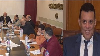 شُعبة حراسة المنشآت ونقل الأموال تبحث خطة تطوير وتنمية قطاعها