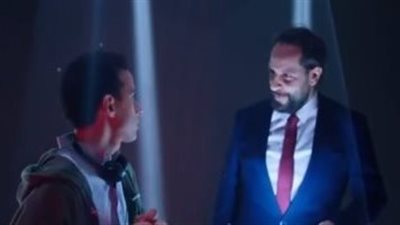 أحمد أمين مع جورج قرداحي فى 