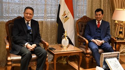 وزير الشباب يبحث التعاون المشترك مع المجلس الأعلى لتنظيم الإعلام