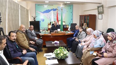 مياه الفيوم تعقد اجتماع لدراسة وتنفيذ خطة التغلب على فاقد مياه الشرب
