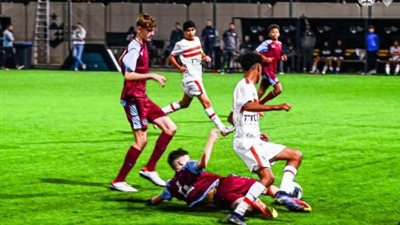 الزمالك يتعادل مع أستون فيلا في كأس زد الودية للناشئين