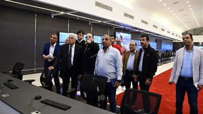 محافظ جنوب سيناء يتفقد مبنى الرصد الأمني  الموحد 