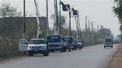 رفع كفاءة وتطوير منظومة الإنارة العامة في مراكز كفر الشيخ