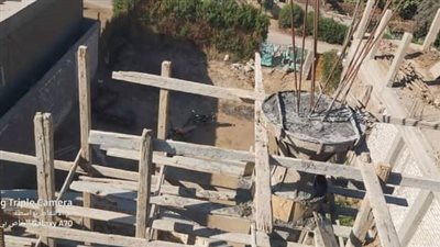 إزالة فورية لحالة تعدٍ بقرية سلاجة بنجع حمادي