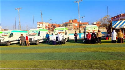 قافلة طبية بسعود تقدم الخدمة لأكثر من ٢٣٠٠ مريض بالشرقية