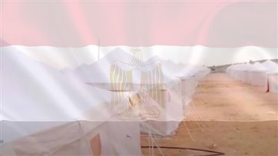 لقطات مصورة لـ معسكر الإغاثة المصري في خان يونس (شاهد)