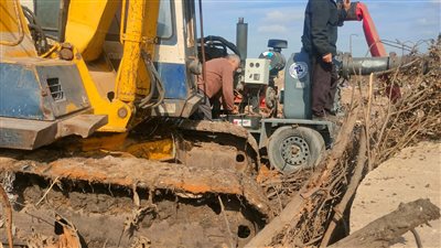 رحمي يتابع استكمال الأعمال في محور طريق المعامل بمركز طنطا