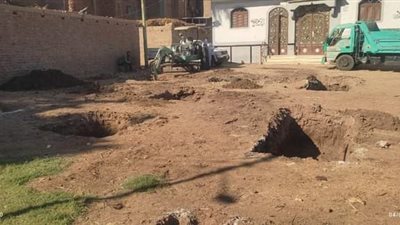 إزالة فورية لحالة تعدى بقرية أبنود بقنا