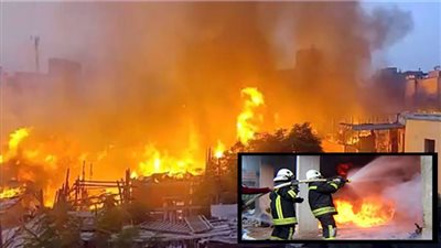 السيطرة علي حريق بعقار مكون من 10 طوابق بالعمرانية