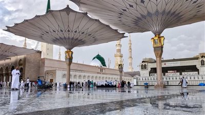 المدينة المنورة تحصل على إنذار أحمر بشأن حالة الطقس اليوم