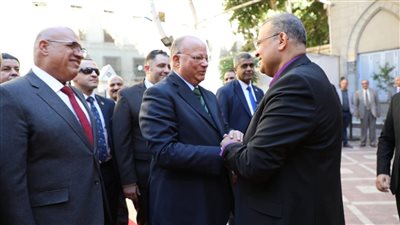 محافظ القاهرة: جميعنا أبناء وطن واحد ينعم بالوحدة والسلام والألفة
