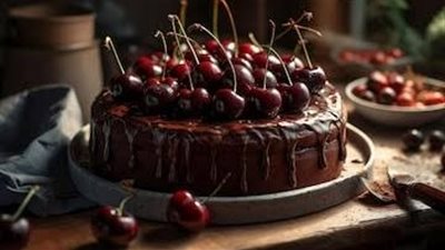 طريقة تحضير كيك الشوكولاتة والكرز الصحي.. مضاد للالتهابات ومسكن للآلام 