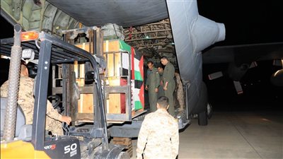 فرنسا والأردن ينفذان عميلة إنزال جوي لمساعدات إنسانية وطبية في خان يونس