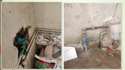 حملات لرفع وصلات المياه المخالفة وتغيير العدادات المعطلة بالشرقية