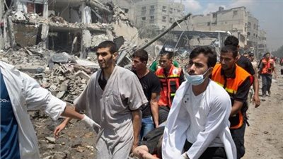 الهلال الأحمر الفلسطيني: الاحتلال مستمر في قصف محيط مُستشفى 