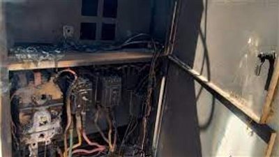 إصابة شخصين في احتراق محول كهرباء في قرية طامية بديروط