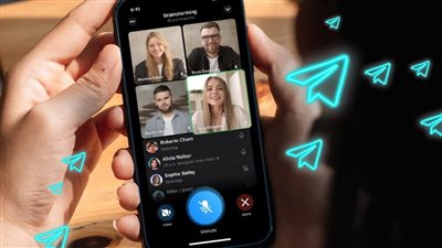 كيفية مشاركة الشاشة أثناء مكالمة فيديو Telegram