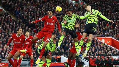 موعد مباراة آرسنال ضد ليفربول في الدوري الانجليزي