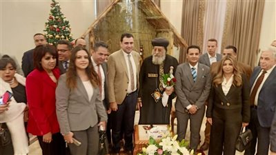 منسق حملة “أنتي الأهم” تهنئ البابا تواضروس والأخوة الأقباط بعيد الميلاد المجيد