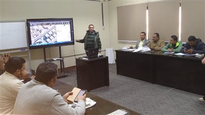  دورة تدريبية للعاملين بمياه الفيوم على إدخال احداثيات وبيانات المشتركين الجدد 