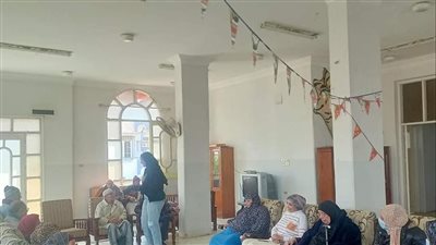 مركز شباب ستاد دمياط ينظم زيارة لدار المسنين برأس البر