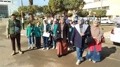 زيارة طلاب مدرسة الشهيد محمد فريد خميس لمحطة مياه العباسة المرشحة