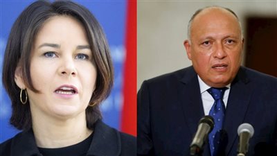 سامح شكري يحرج وزيرة الخارجية الألمانية: 