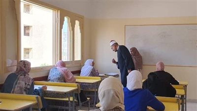 ختام امتحانات النقل الثانوية بالغربية الأزهرية 