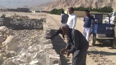 تنفيذ 4 حالات إزالة فورية بقرية المحروسة بقنا