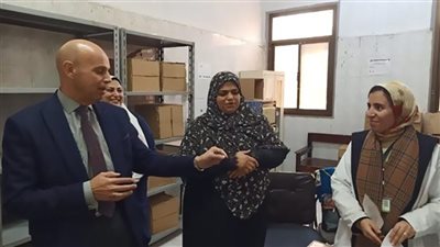 وكيل الصحة بالشرقية يتفقد سير العمل بمركز طب أسرة الأسدية 