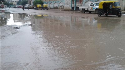 هطول أمطار متوسطة على كفر الدوار.. وانخفاض درجة الحرارة