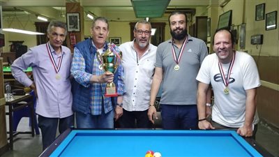 الصيد يشارك فى بطولة الجمهورية رقم (3) للبلياردو الفرنسى 